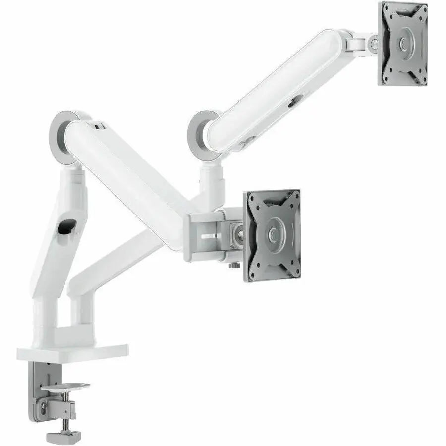 Alogic Glide Flexible Double Monitor Arm for 17-35 inch Screens - White
