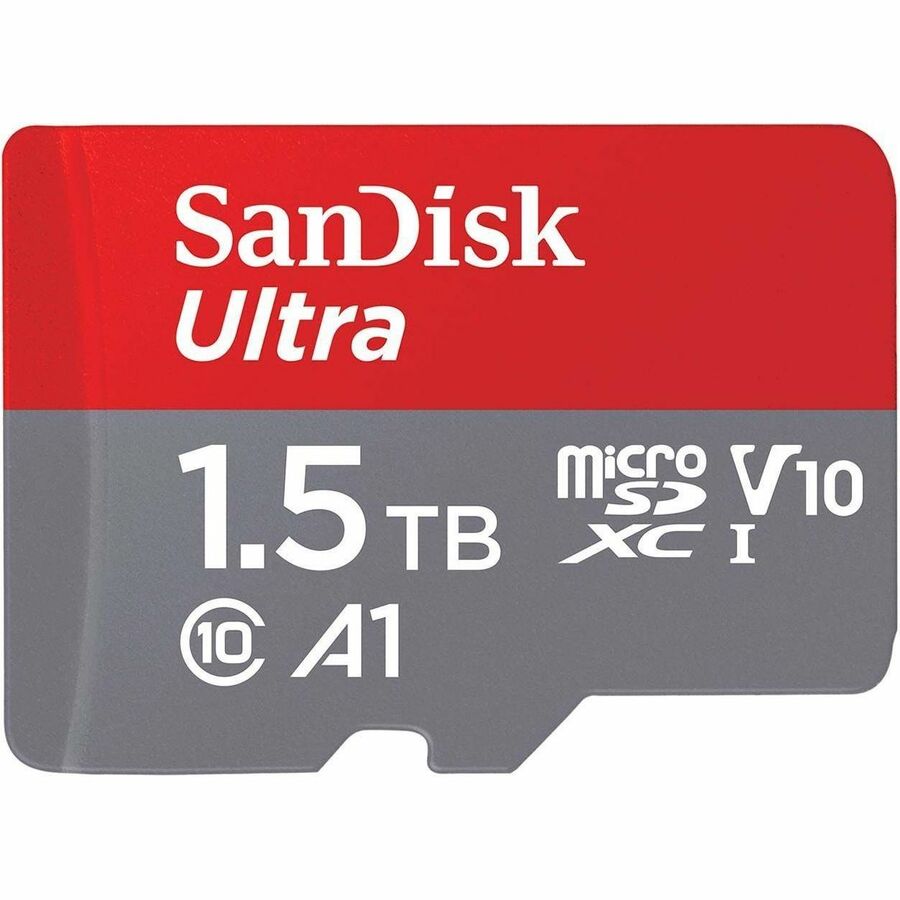 Western Digital SanDisk Ultra SDSQUAC-1T50-GN6MA 1.5TB microSDXC Card for Android, Chromebook, and Windows Laptops