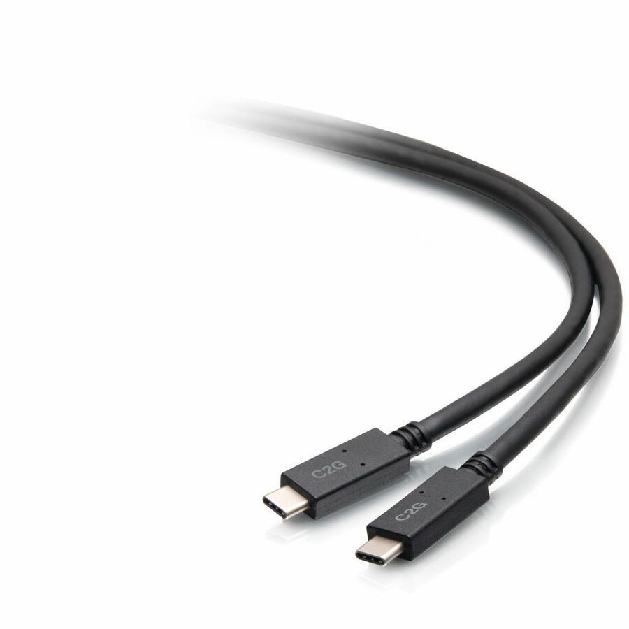 Legrand Group C2G 6ft USB-C Male to USB-C Male Cable (20V 5A) - USB 3.2 Gen 1 for Data Transfer and Charging