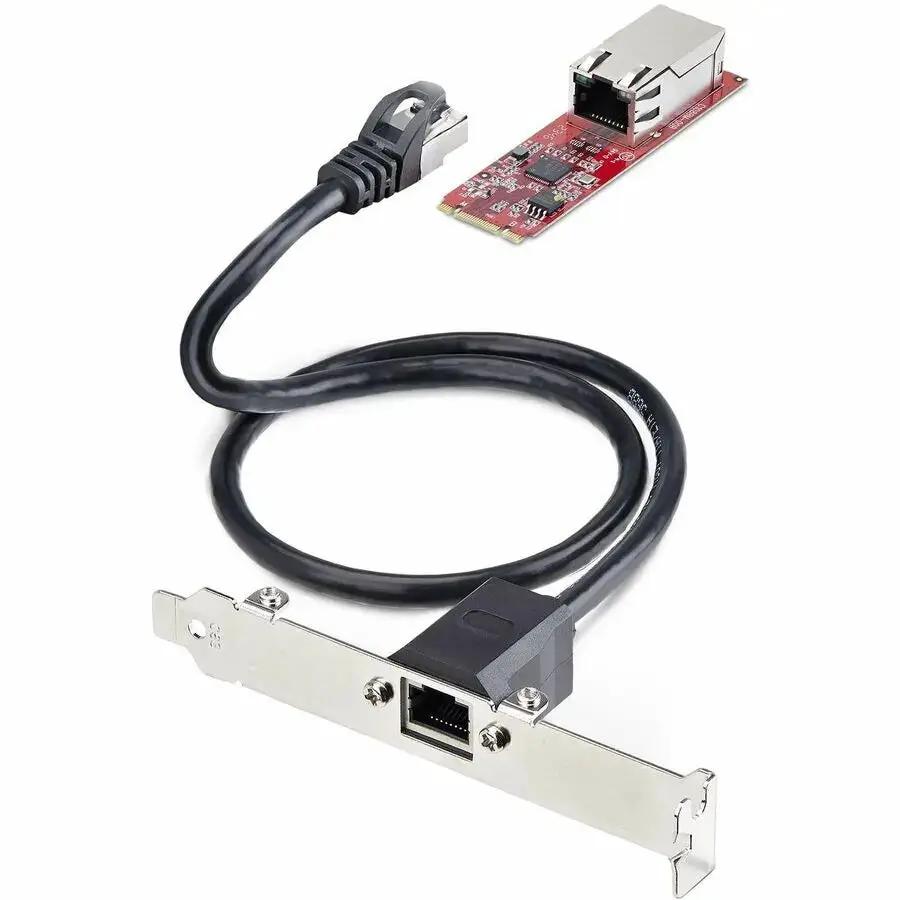 StarTech.com 2.5G M.2 Network Card with Intel I225-V Chipset – High-Speed Ethernet Adapter for Desktop Computers by StarTech.com