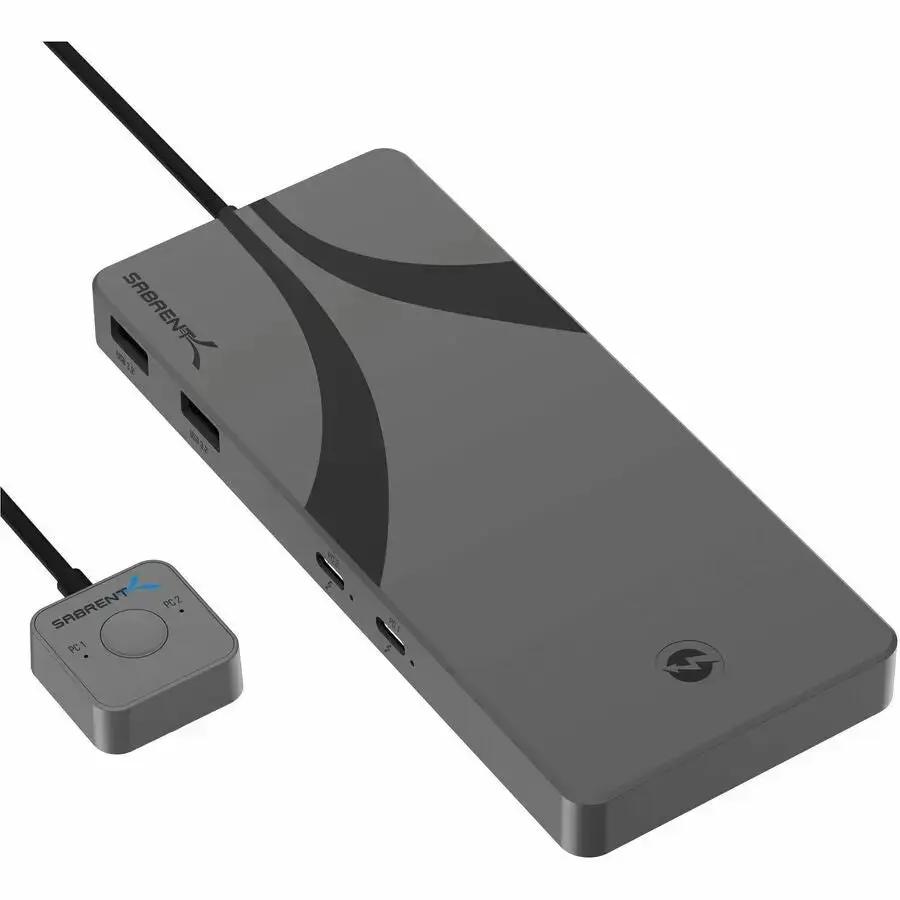 Sabrent Thunderbolt 4 KVM Switch SB-TB4K for Dual 8K and 4K Display Support by SABRENT