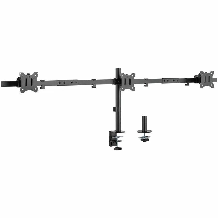 Rocstor ErgoReach EP4 Triple Monitor Mount Y10N006-B1 – Adjustable Articulating Desk Mount for Up to 32-Inch Displays