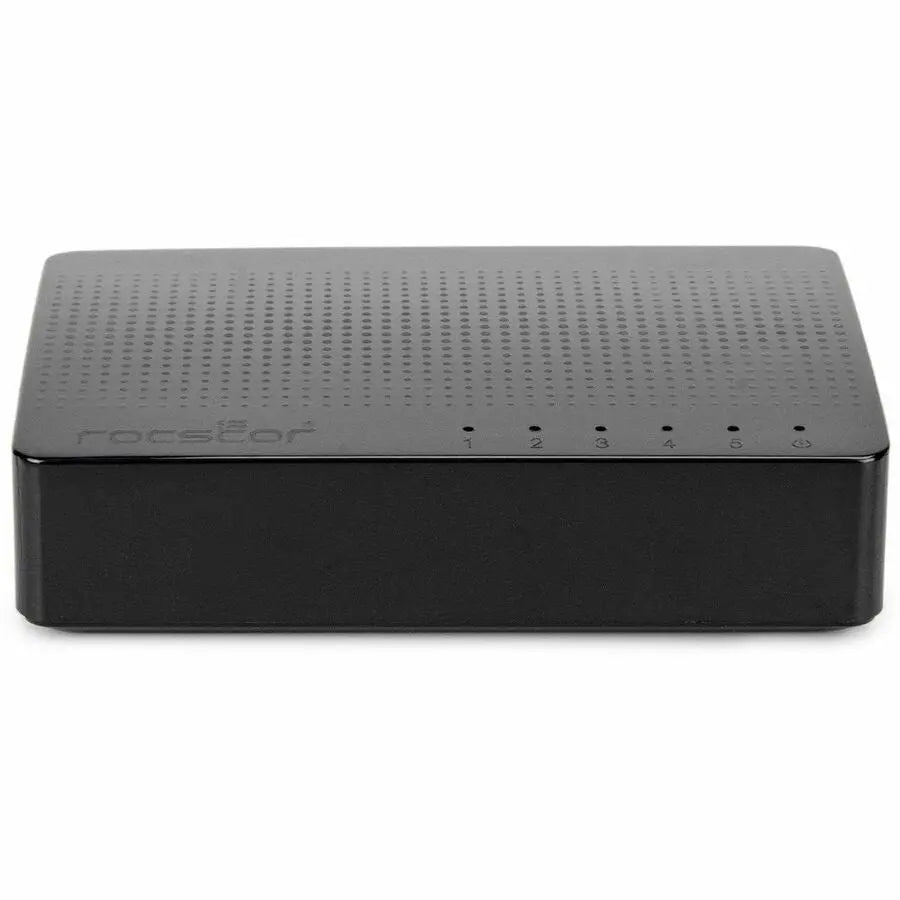 Rocstor JetConnect JC05 5-Port Gigabit Ethernet Switch for Small Offices and Enterprises