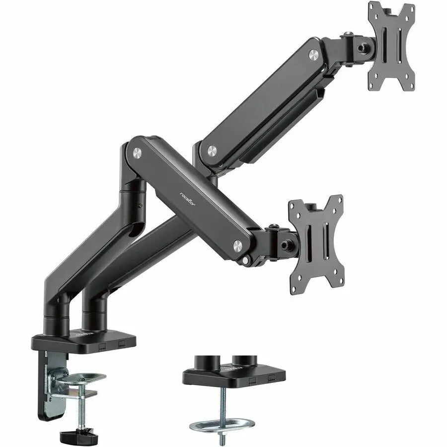 Rocstor ErgoReach Y10N012-B1 Dual Monitor Arm – Full Motion Articulating Mount for 32-Inch Screens