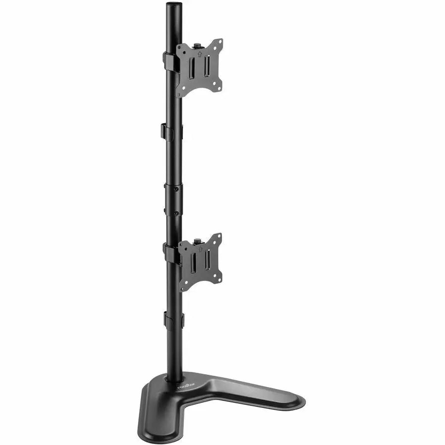Rocstor Y10N009-B1 ErgoReach Dual Monitor Vertical Stand for 17 to 32-inch Screens