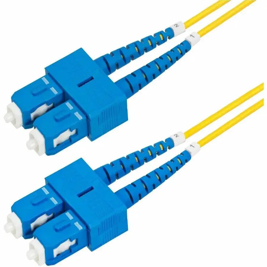 StarTech.com SMDOS2SCSC5M SC to SC Single Mode Duplex Fiber Optic Patch Cable by StarTech.com