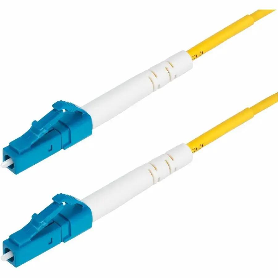 StarTech.com OS2 LC to LC Single Mode Fiber Optic Patch Cable - 30 Meters, 100Gbps, Yellow by StarTech.com