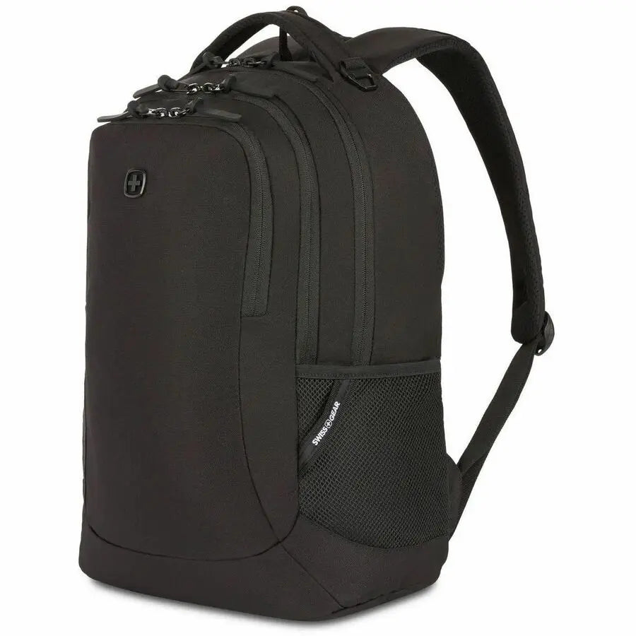 SwissGear 5532 16 Inch Laptop Backpack - Black | Durable and Organized Carrying Solution