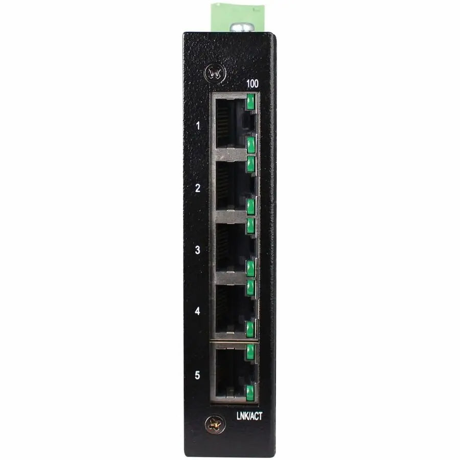 Eaton Tripp Lite Series NFI-U05A 5-Port Unmanaged Industrial Ethernet Switch with EIP QoS - Ruggedized, -40°F to 167°F, DIN & Wall Mount