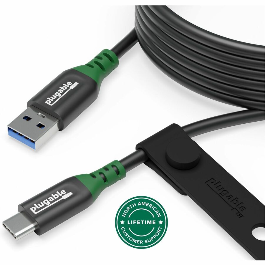 Plugable USB-C to USB-A 5Gbps Cable, 6 ft, USBC-A2M