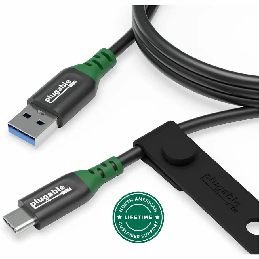 Plugable USB-C to USB-A 3.3ft (1M) Data Transfer and Charging Cable (USBC-A1M)