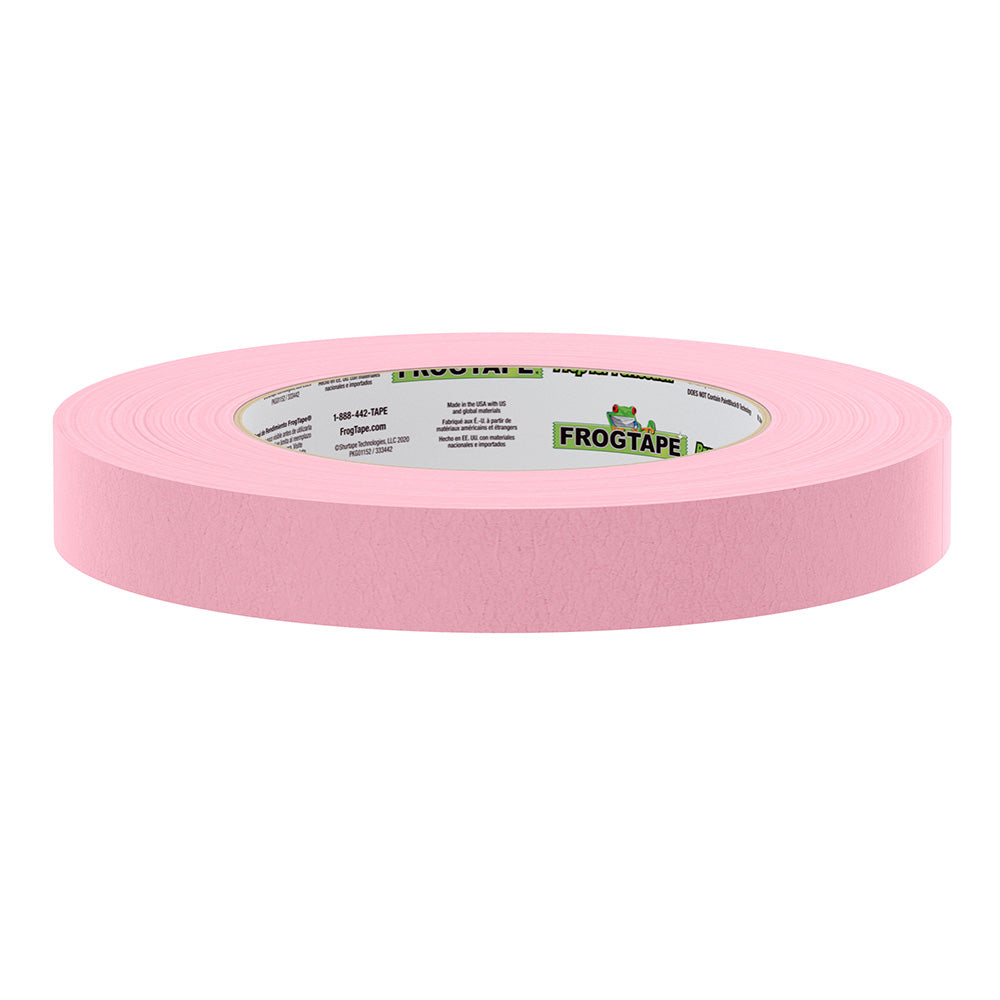 FrogTape CP 325 Medium-High Adhesion Masking Tape - 18mm x 55m - Pink