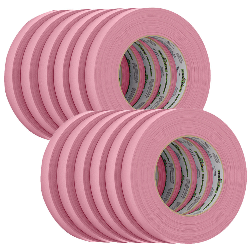 FrogTape CP 325 Medium-High Adhesion Masking Tape - 18mm x 55m - Pink