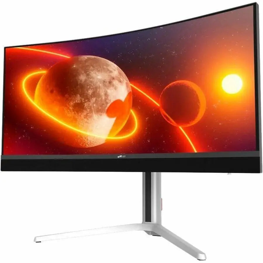 Mobile Pixels 34-Inch WQHD Curved Gaming Mini LED Monitor with HDR and USB-C
