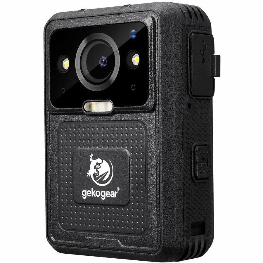 GekoGear Aegis 400 4K Ultra HD Body Camera with GPS and Night Vision by Adesso, Inc