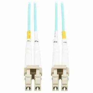Eaton Tripp Lite Series N820-02M-TAA OM3 Duplex Fiber Optic Patch Cable for High-Speed Data Networks