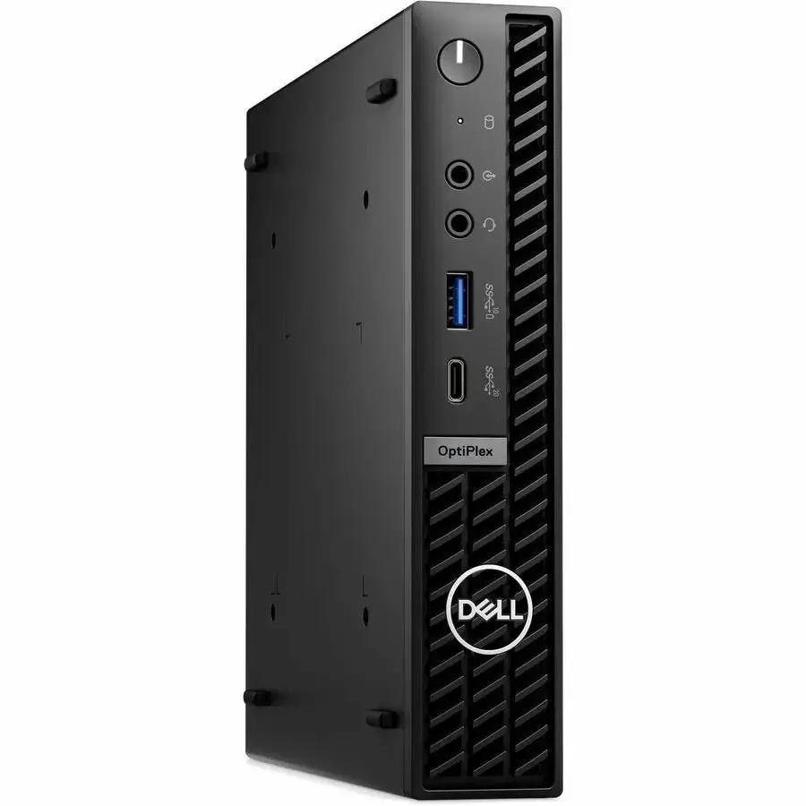 Dell OptiPlex 7000 7020 Plus Desktop Computer - Intel Core i7 14th Gen i7-14700T - vPro Technology - 16 GB - 256 GB SSD - Micro PC - Black by Dell Technologies