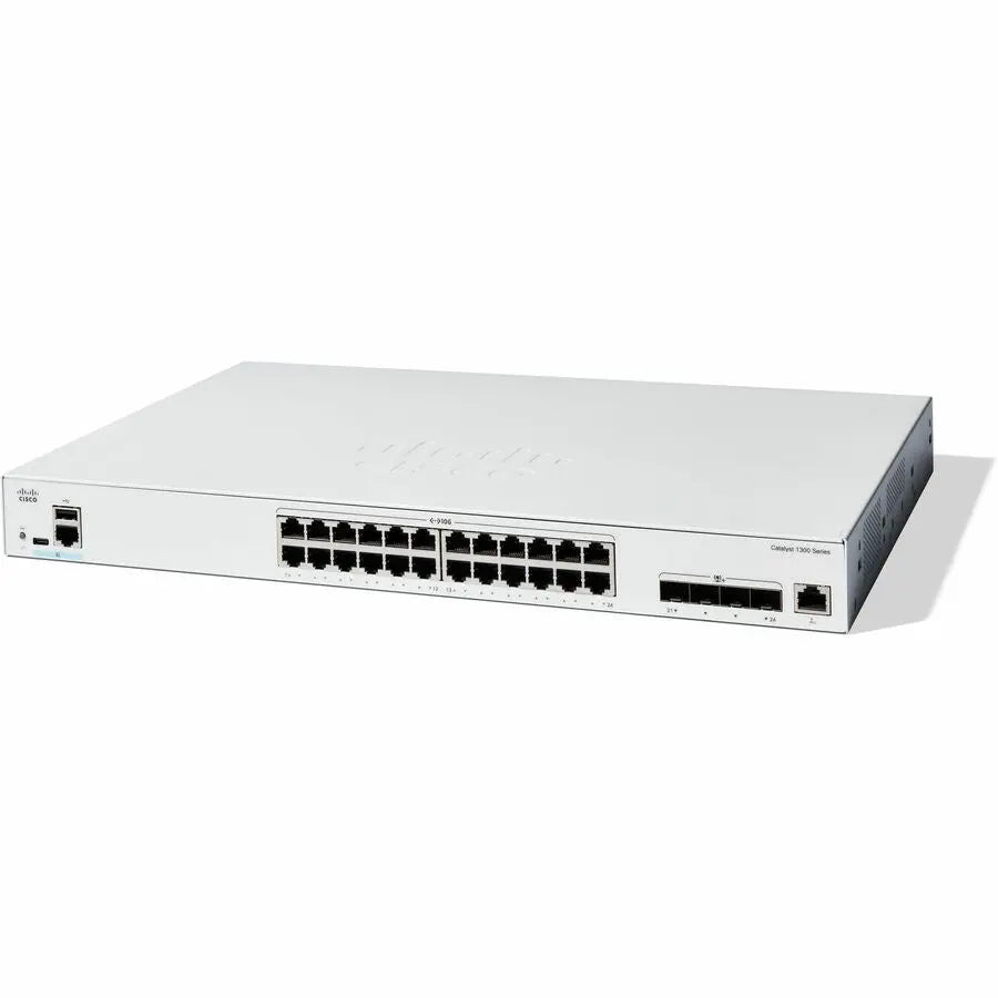 Cisco Catalyst 1300 Series C1300-24XT Layer 3 Managed Switch for Small and Medium Business
