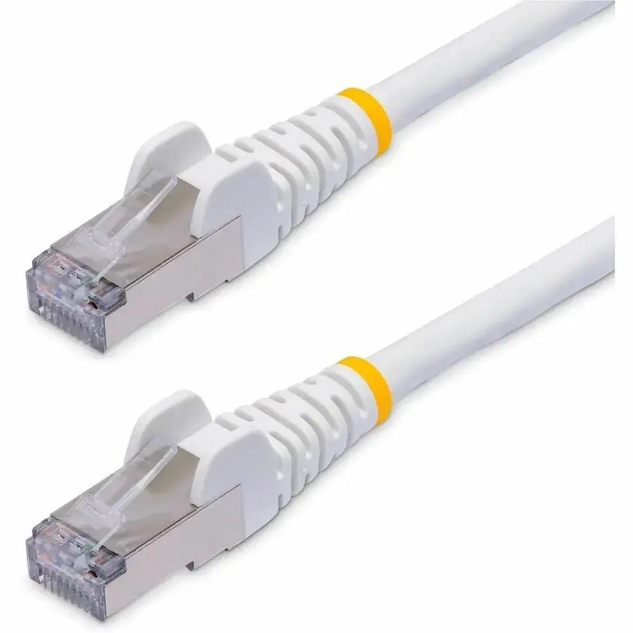 StarTech.com NLWH-30F-CAT8-PATCH Cat8 S/FTP Patch Network Cable – 30 Feet, White by StarTech.com