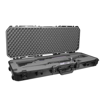 Plano All Weather 52-Inch Long Gun Case with Wheels and Lockable Latches
