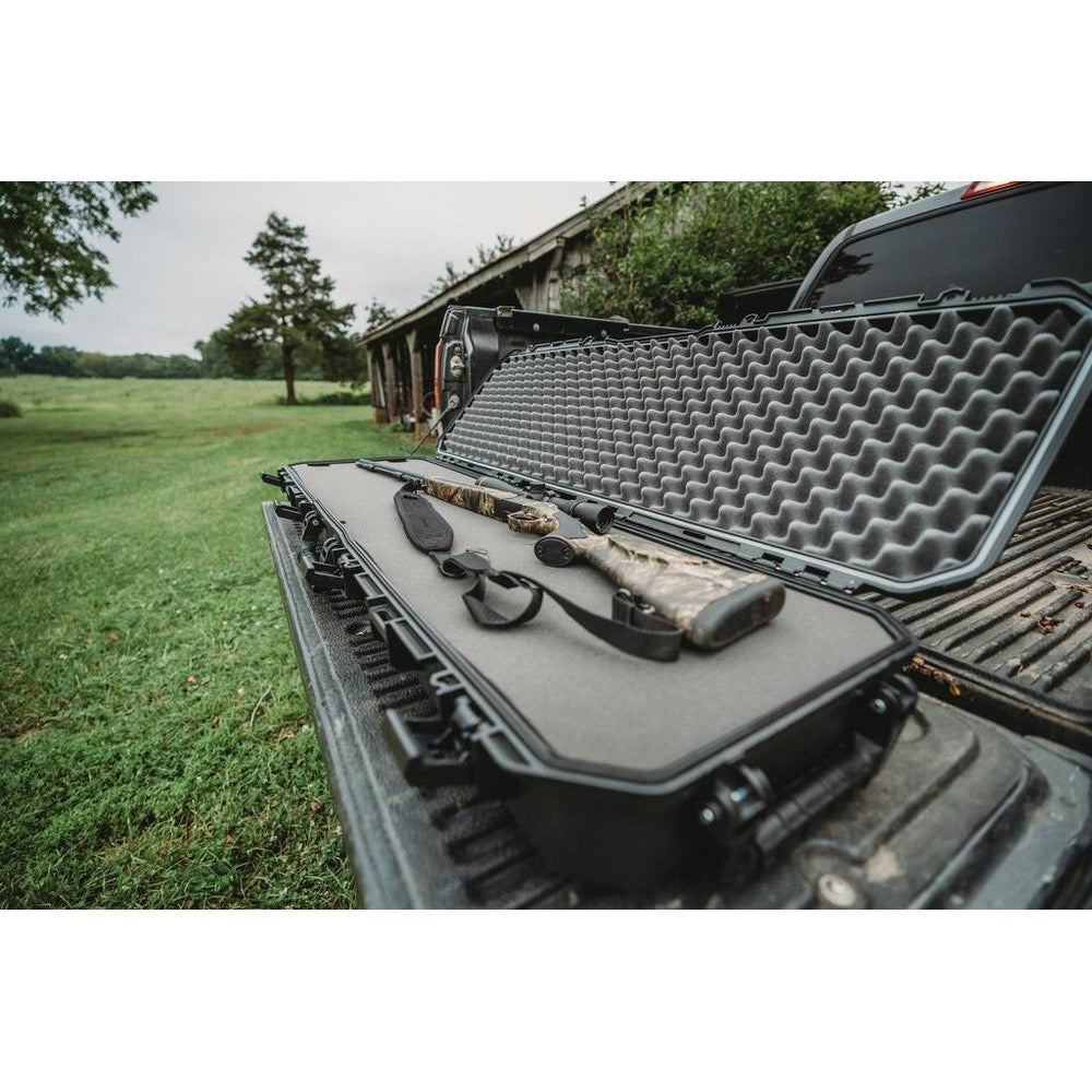 Plano All Weather 52-Inch Long Gun Case with Wheels and Lockable Latches
