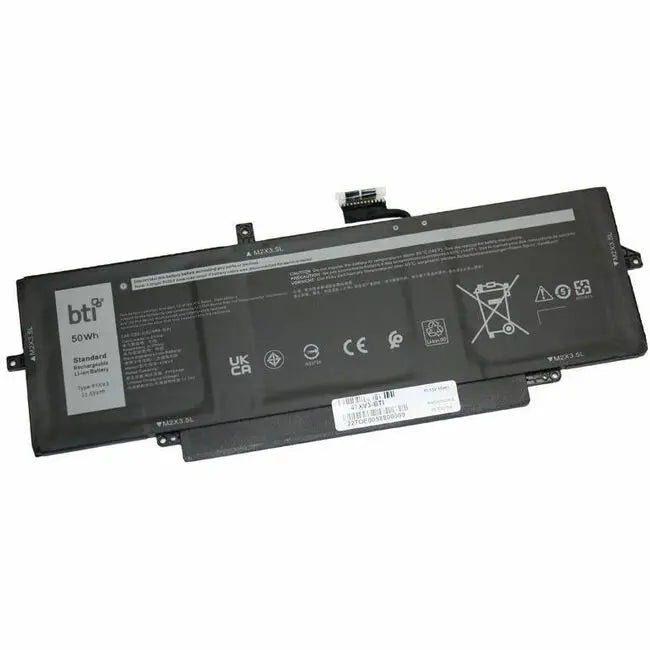 Battery Technology Inc. 47XV3-BTI 15.4V 50Wh Lithium-Ion Battery for Dell Latitude 9330