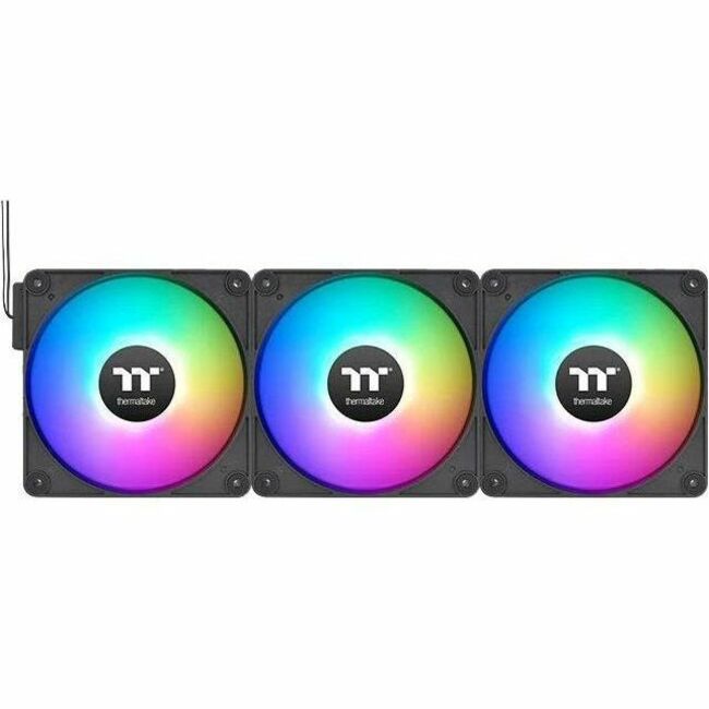 Thermaltake CT140 EX ARGB Sync PC Cooling Fan (3-Fan Pack) - RGB LED, Hydraulic Bearing, 5.51-inch