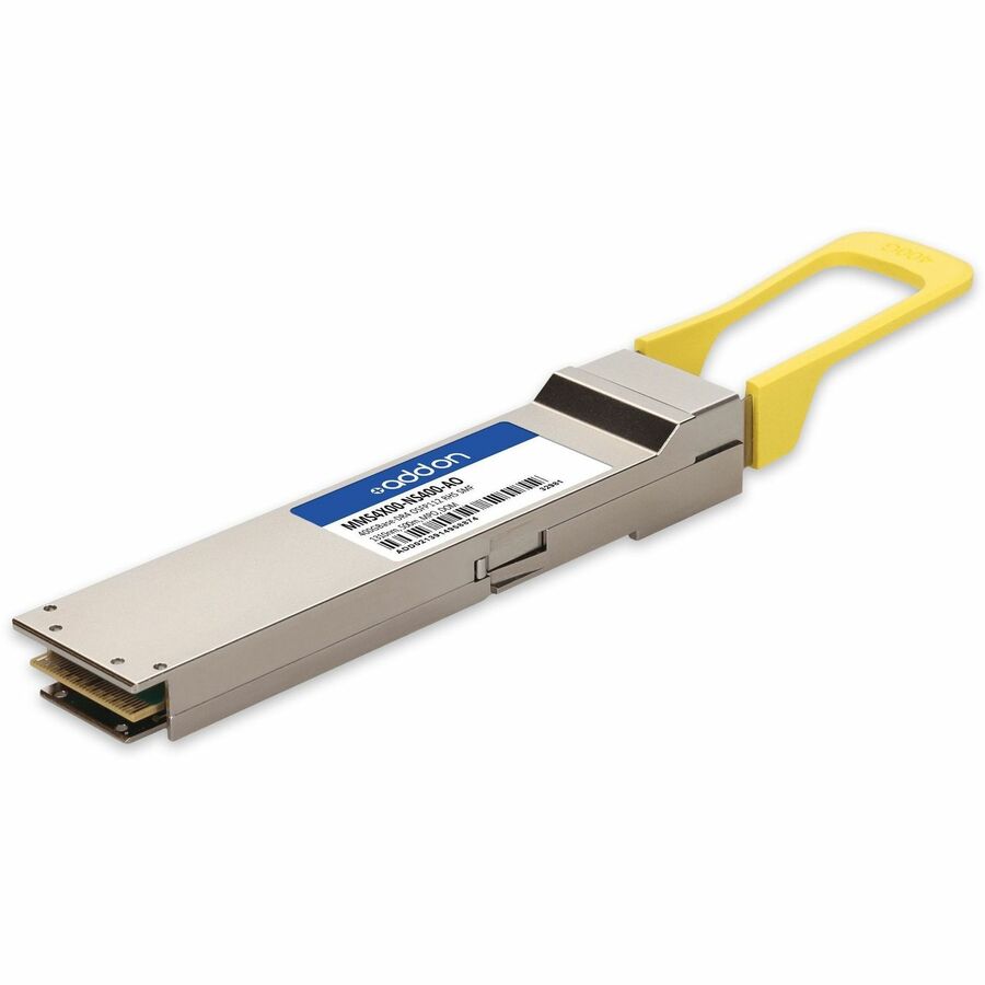 AddOn Mellanox MMS4X00-NS400 Compatible 400GBase-DR4 OSFP112 RHS Transceiver (SMF, 1310nm, 500m, MPO, DOM, CMIS 5.0)