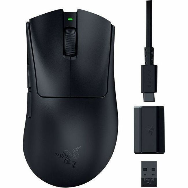 Razer DeathAdder V3 HyperSpeed Gaming Mouse – Lightweight Wireless Esports Mouse with 26K DPI and Ergonomic Design