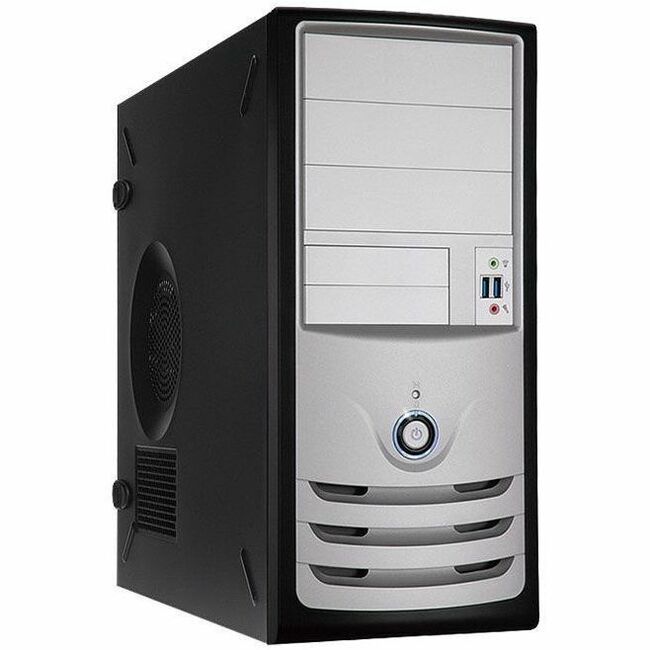 In Win Development Inc C589.CQ450TB3 Mid-Tower Computer Case with Enhanced Airflow and Support for ATX Motherboards