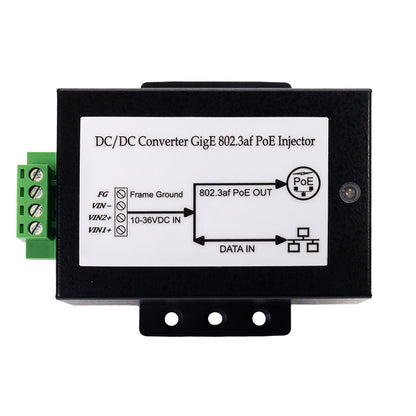 FLIR Systems PoE Injector 12-24V 5Gb - High-Speed Power over Ethernet for Security and Marine Devices