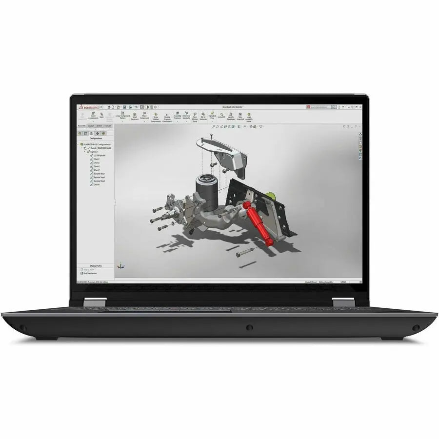 Lenovo ThinkPad P16 Gen 2 21FA0058US 16" Mobile Workstation - WQXGA - 165 Hz - Intel Core i7 14th Gen i7-14700HX - 32 GB - 1 TB SSD - English Keyboard - Villi Black, Storm Gray