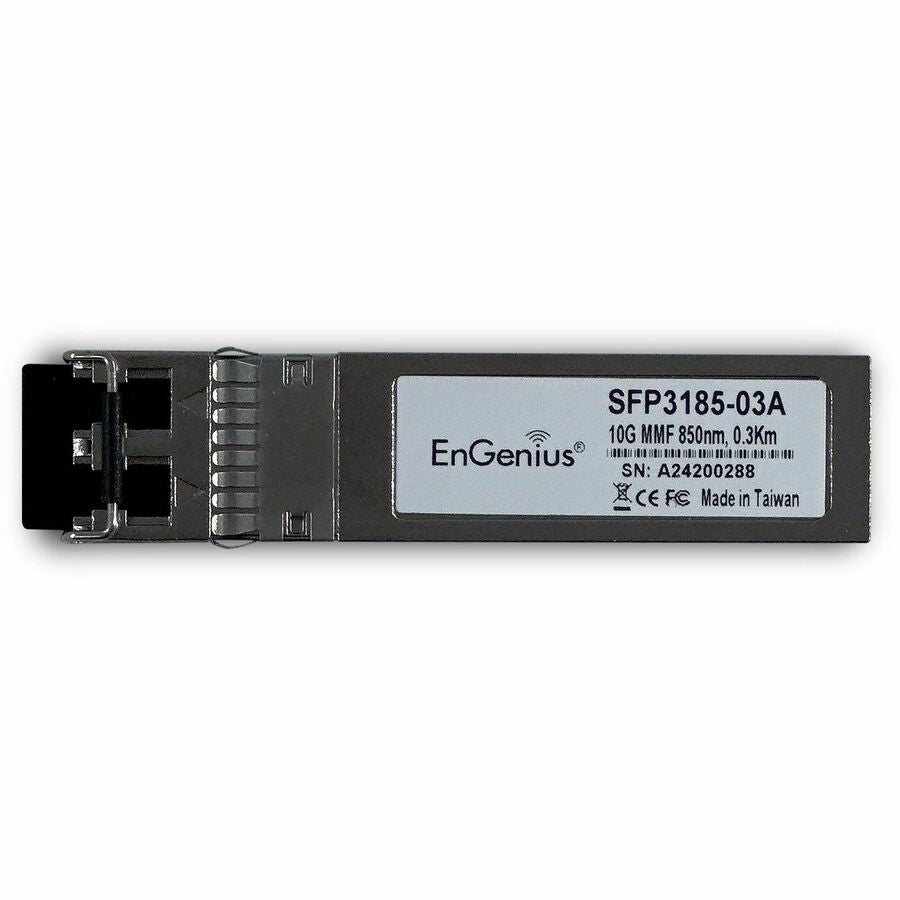 EnGenius Technologies SFP3185-03A 10G Multi-Mode SFP+ Transceiver Module for High-Speed Data Transmission