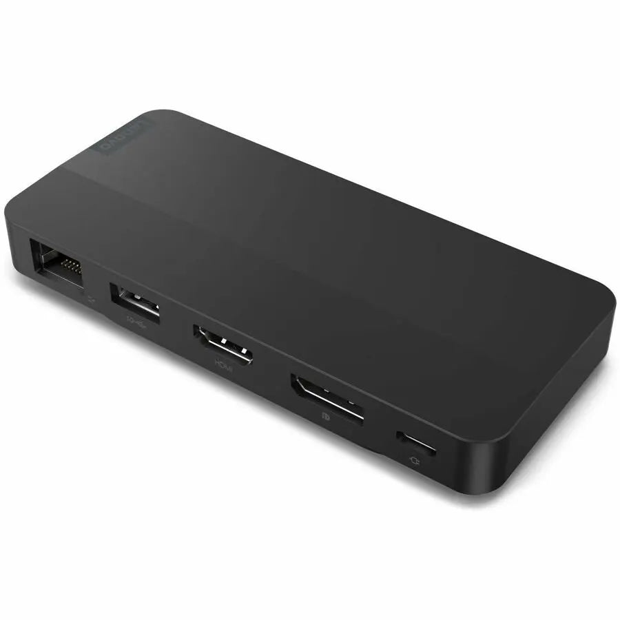 Lenovo USB-C Dual Display Travel Dock (w/ adapter)