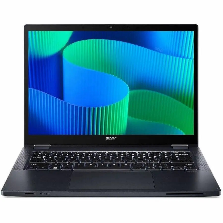 Acer TravelMate P4 Spin 14 P414RN-54 TMP414RN-54-56G9 14" Touchscreen Convertible 2 in 1 Notebook - WUXGA - 60 Hz - Intel Core Ultra 5 125U - 16 GB - 512 GB SSD - English Keyboard - Blue