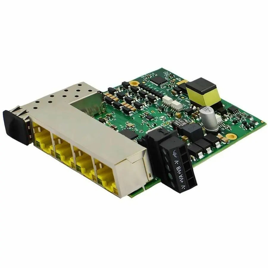 Brainboxes SW-195 Industrial PoE+ Gigabit Ethernet Switch with SFP Uplink