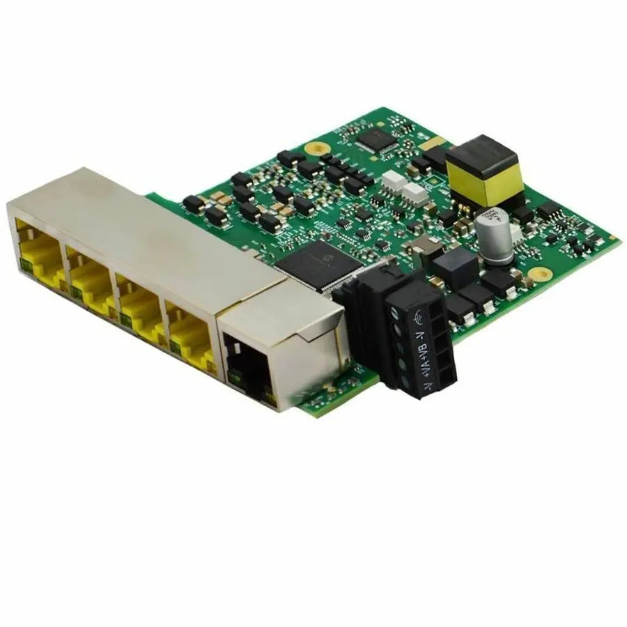 Brainboxes SW-135 Embedded Industrial 5 Port PoE+ Gigabit Ethernet Switch