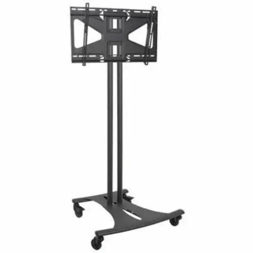 Premier Mounts EB72B-MS2 Elliptical Mobile Display Cart with Heavy-Duty Support and Cable Management