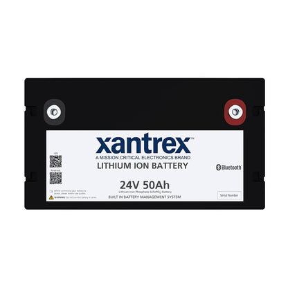 Xantrex 24V 50Ah Lithium-Ion LiFePO4 Battery - High Performance Marine and RV Power Solution
