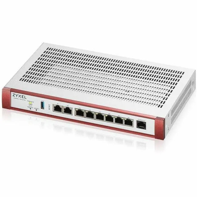 Zyxel USG FLEX 200H Network Security Firewall Appliance with Multi-Gig Ports and AI-Powered Security