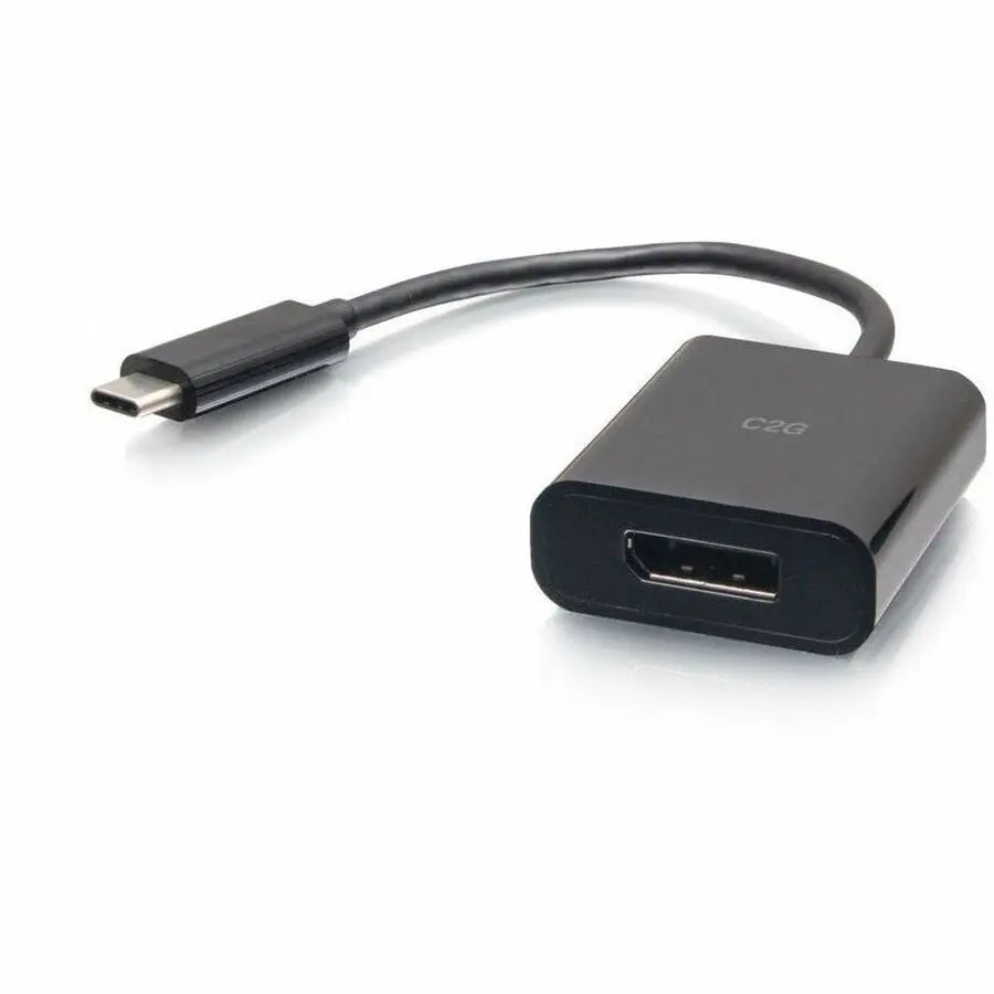 LEGRAND AV C2G USB-C to DisplayPort Adapter Converter - 4K 60Hz, Black