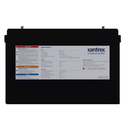Xantrex 36V 50Ah Lithium-Ion LiFePO4 Battery for Marine and Mobile Applications