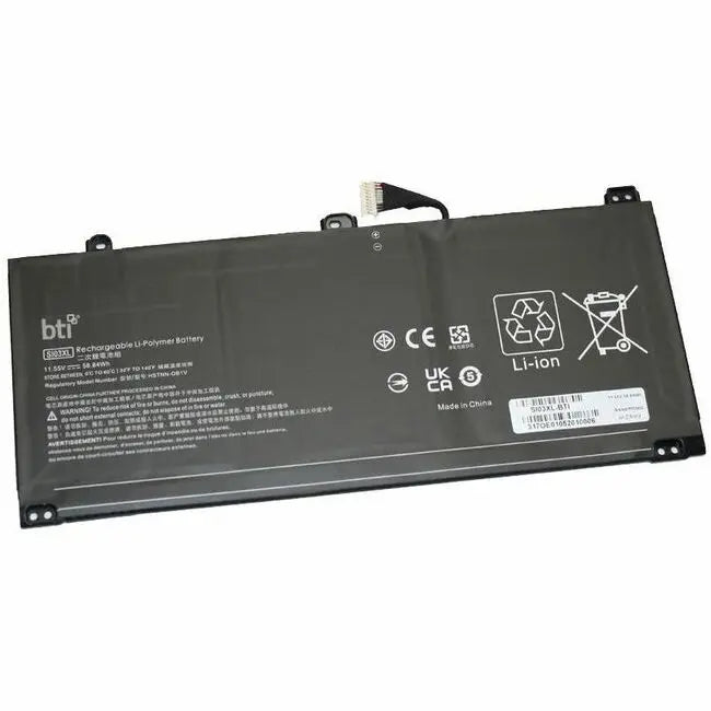 BTI SI03XL-BTI 11.55V 58.84Wh 3-Cell Lithium-Ion Notebook Battery for HP Chromebooks