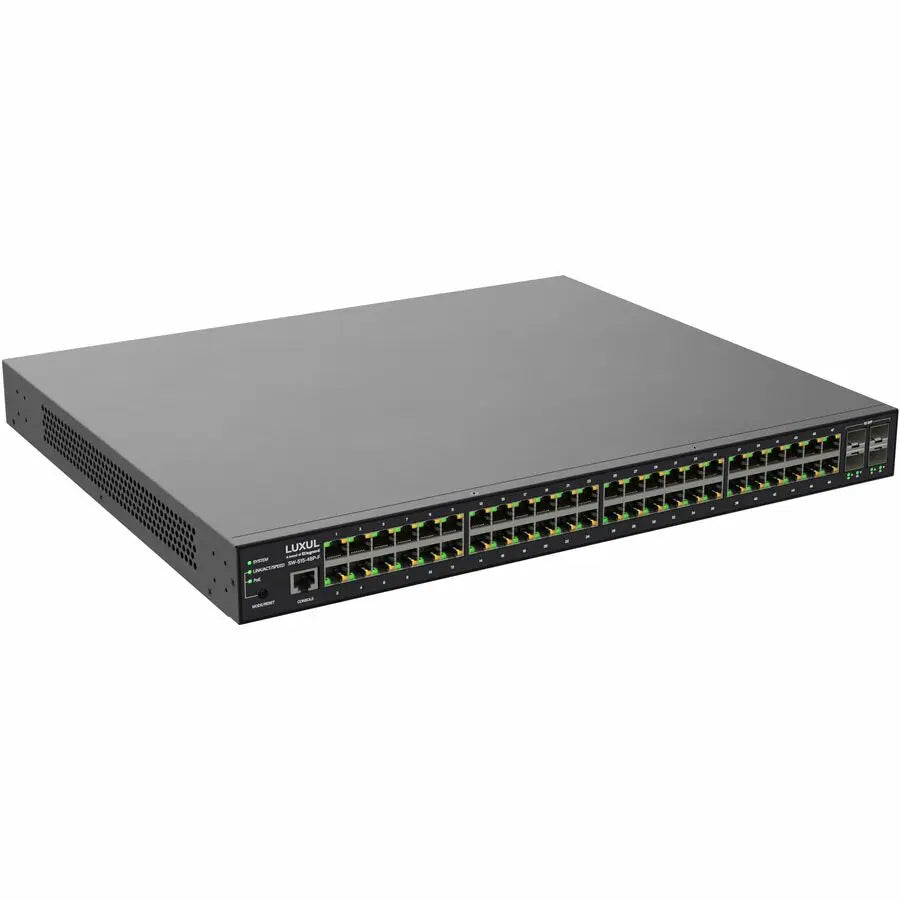 Luxul SW-515-48P-F 1Gb L2/L3 Managed Switch with 48 PoE+ Ports and 4 SFP Ports