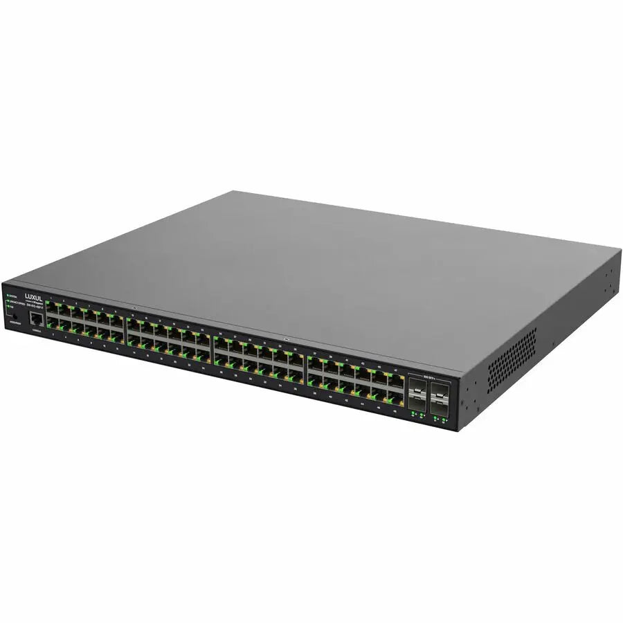 Luxul SW-615-48P-F 1Gb L2/L3 Managed Switch with 48 PoE+ and 4 SFP+ Ports