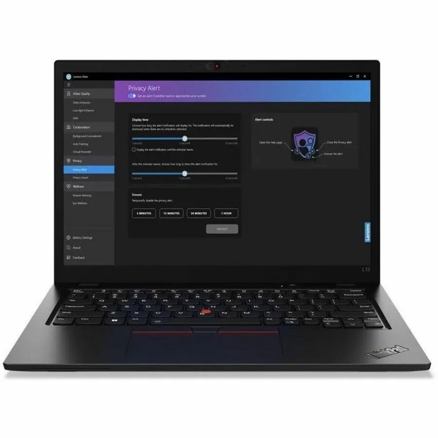 Lenovo ThinkPad L13 Gen 5 21LB000QUS 13.3" Notebook - WUXGA - Intel Core Ultra 7 155U - 16 GB - 512 GB SSD - English Keyboard - Black