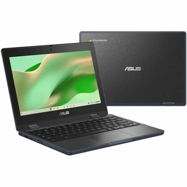 Asus Chromebook CR11 Flip CR1104F CR1104FGA-YZ42T 11.6" Touchscreen Rugged Convertible 2 in 1 Chromebook - HD - Intel N-Series N100 - 4 GB - 32 GB Flash Memory - Mineral Gray