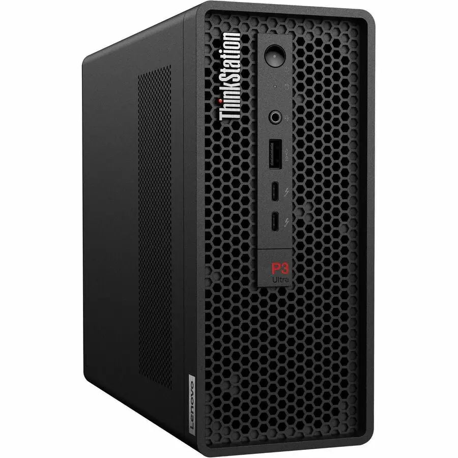 Lenovo ThinkStation P3 Ultra 30HA0067US Workstation - 1 Core i7 14th Gen i7-14700K - vPro Technology - 32 GB - 1 TB SSD - Ultra Small