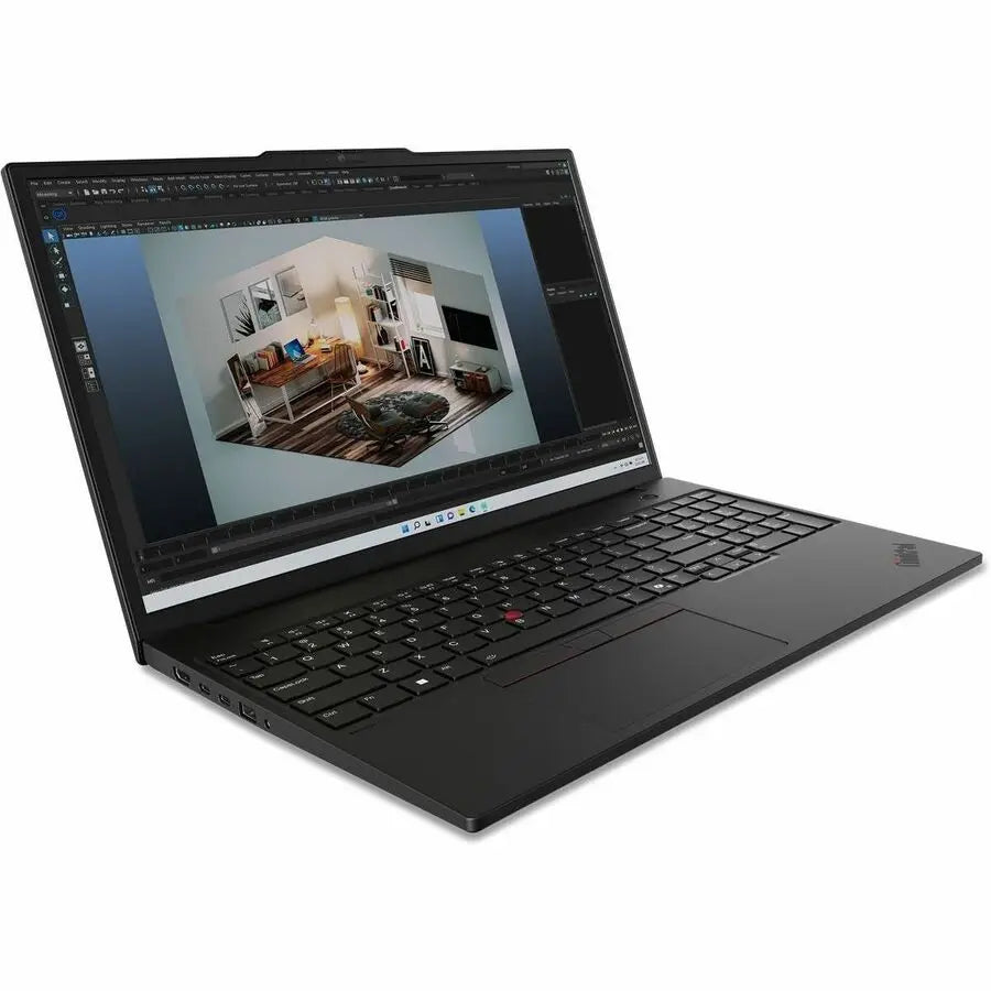 Lenovo ThinkPad P16s Gen 3 21KS001EUS 16" Notebook - WQUXGA - Intel Core Ultra 9 185H - vPro Technology - 32 GB - 512 GB SSD - English Keyboard - Black