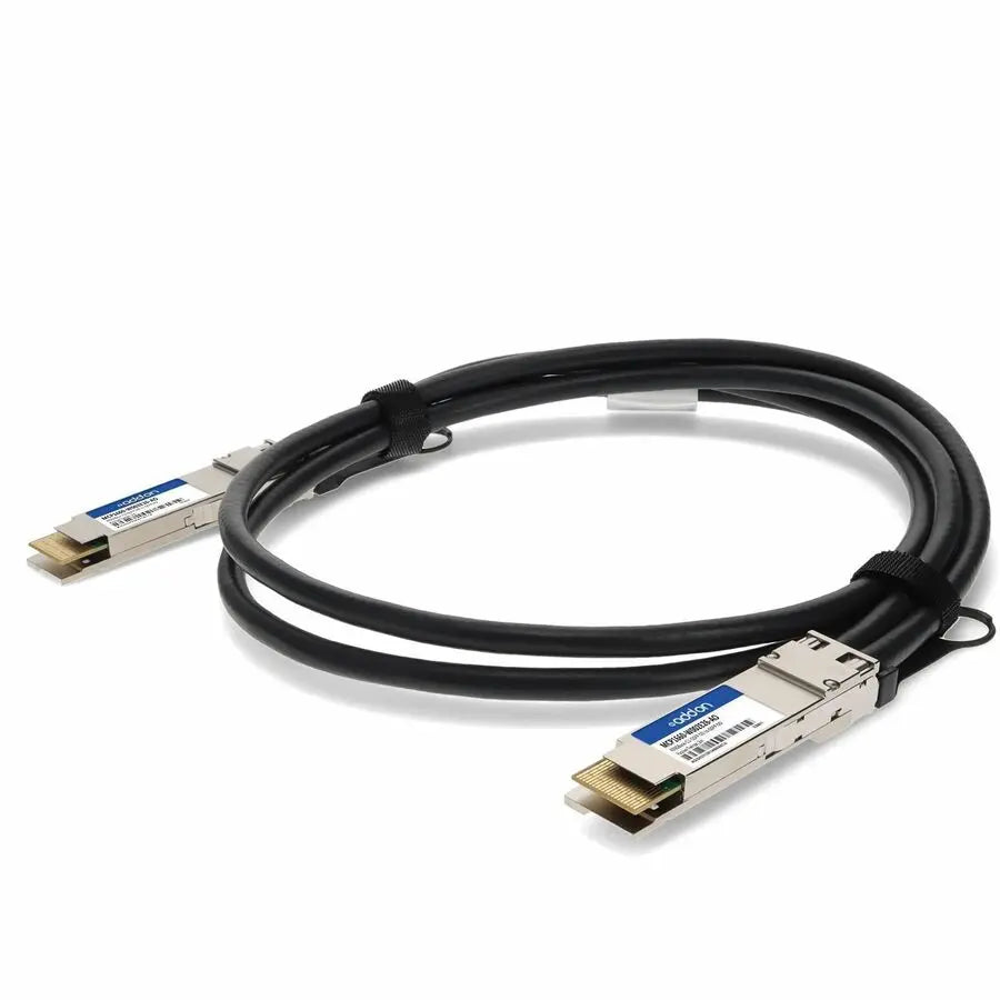 AddOn Mellanox MCP1660-W002E26 400GBase-CU QSFP-DD to QSFP-DD Passive Copper Network Cable – 6.6 ft